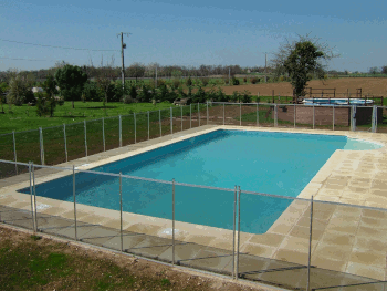 12m by 6m outdoor inground pool built in difficult ground conditions