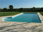 15m by 5m inground outdoor pool