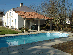 8 x 4 inground outdoor pool with round steps