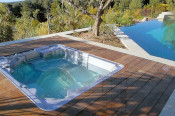 spa pool acrylic
