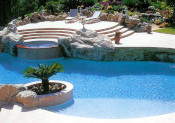 spa pool claytiles