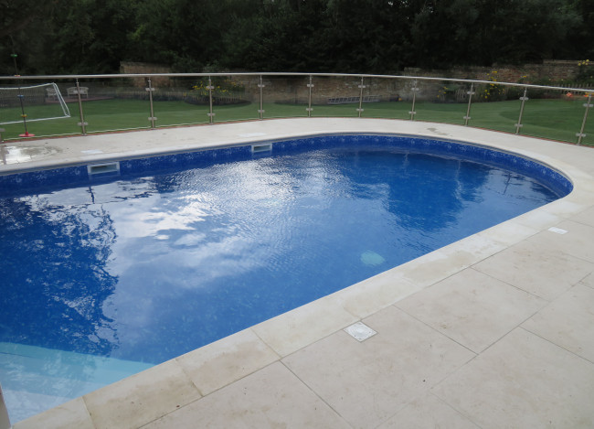 Freeboard Pool ICF Outdoor Pool Installation